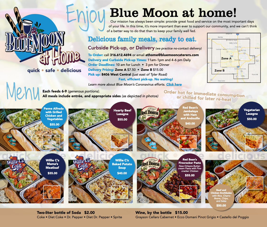 Catering Service Blue Moon Caterers Wichita, KS